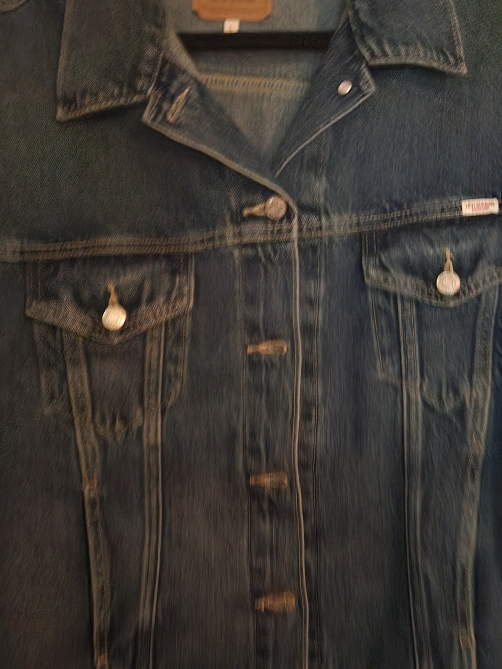 Levis Cool Unisex Classic  Denim Jacket - Dark Blue Size L
